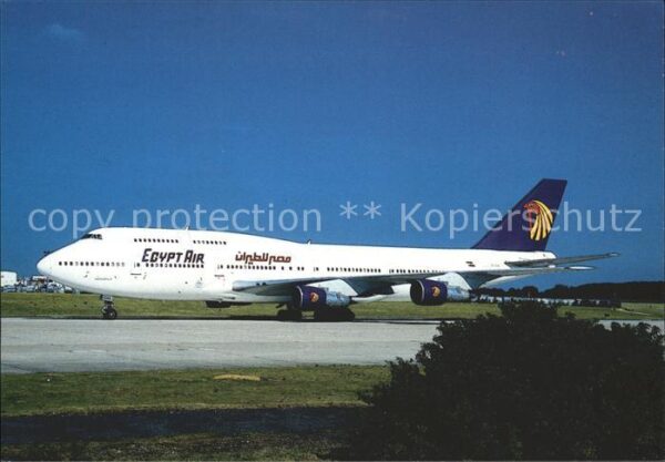 Flugzeuge Zivil Egypt Air Boeing 747-300 SU GAL