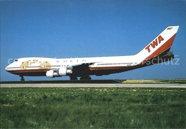 Flugzeuge Zivil TWA Boeing 747-131 N93108