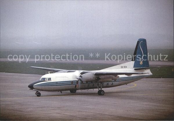 Flugzeuge Zivil Fokker F27 Sabena 00-SCA