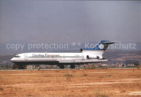 Flugzeuge Zivil Boeing B.727-200 OY-SBN c/n 22163 Sterl