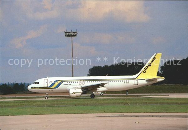 Flugzeuge Zivil Airbus A.320 Sudan F-OKAI