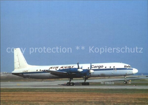 Flugzeuge Zivil Air Zory Cargo Ilyushin IL-18F LZ-AZZ