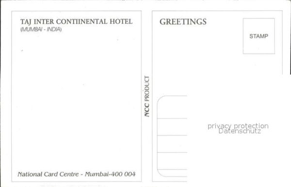 Mumbai Taj Inter-Continenatal Hotel – Bild 2