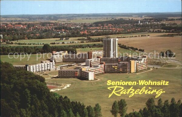 Ratzeburg Fliegeraufnahme Senioren Wohnsitz
