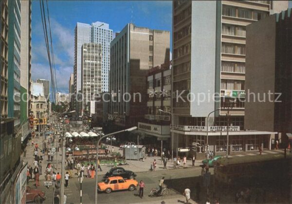 Curitiba Parana Brasil Turistico Rua 15 de Novembro