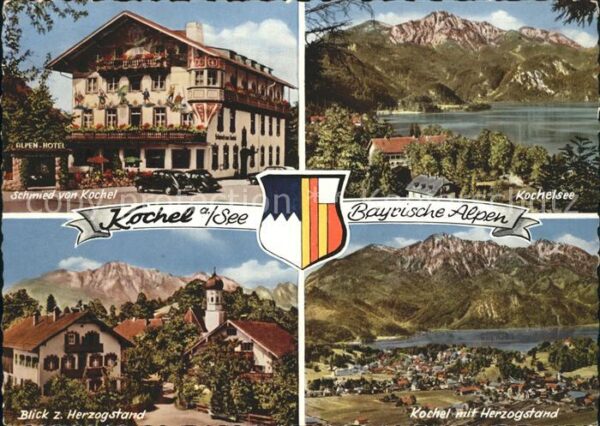 Kochel See Schmied von Kochel Hotel Herzogstand Ko