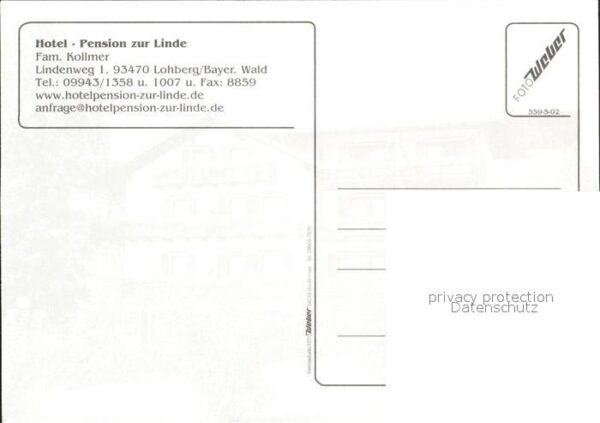 Lohberg Lam Hotel Pension zur Linde – Bild 2