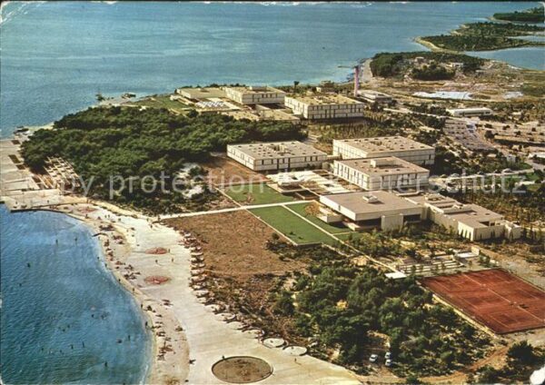 Sibenik Fliegeraufnahme Hotel Solaris
