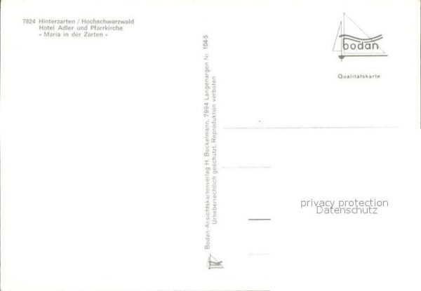 Hinterzarten Hotel Adler mit Pfarrkirche – Bild 2
