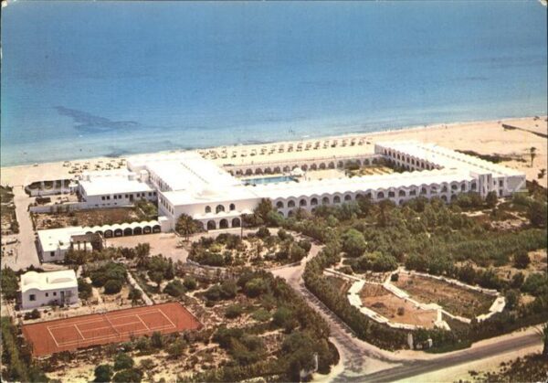 Jerba Fliegeraufnahme Hotel El Bousten Fliege