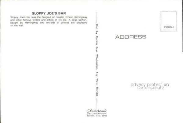Key West Sloppy Joes Bar – Bild 2