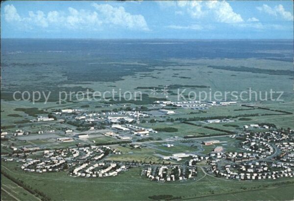 Manitoba Fliegeraufnahme Canadian-Forces-Base-Sh