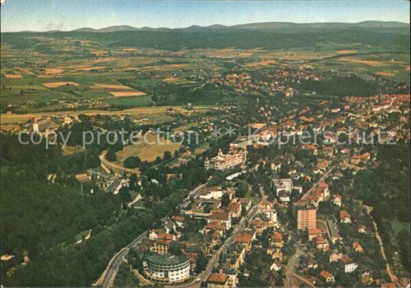 Bad Wildungen Fliegeraufnahme