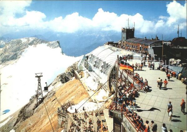 Zugspitze Münchnerhaus mit Wetterwarte