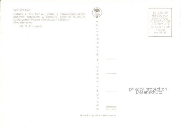 Wroclaw Rathaus – Bild 2