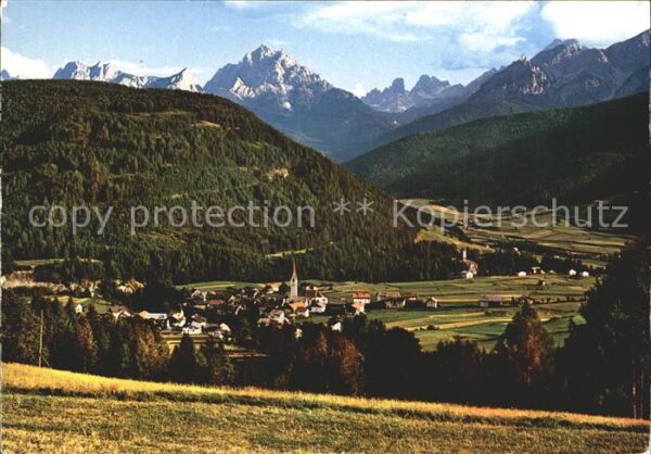 Taisten Welsberg Suedtirol Pustertal Dürrenstein