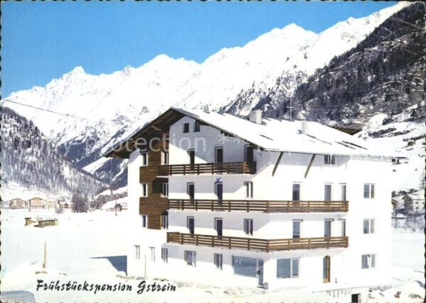 Soelden Oetztal Pension Gstrein
