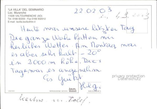 Valtournenche La Villa del Seminario – Bild 2