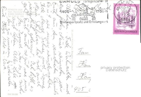Damuels Vorarlberg Pension UGA – Bild 2