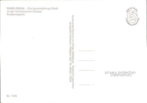 Dinkelsbuehl mit Knabenkapelle – Bild 2