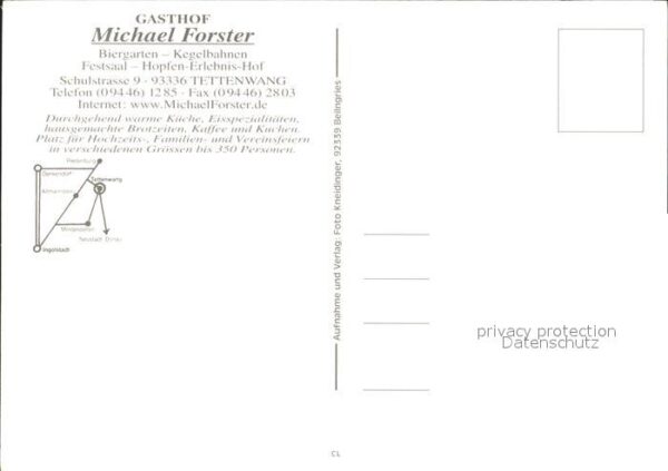 Tettenwang Altmuehl Gasthof Michael Forster – Bild 2