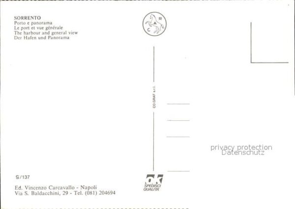 Sorrento Campania Hafenpartie – Bild 2