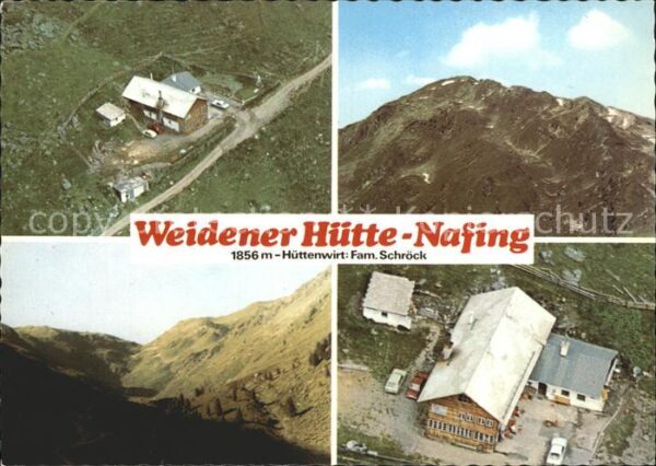 Weerberg Weidener Hütte Nafing Fliegeraufnahme