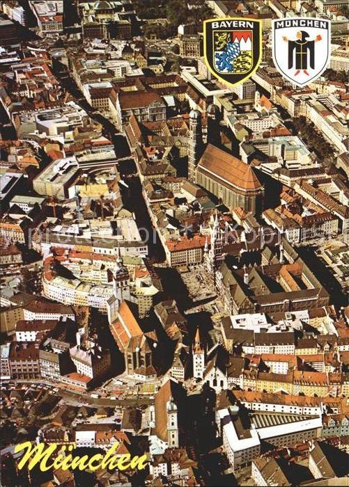 Muenchen Fliegeraufnahme