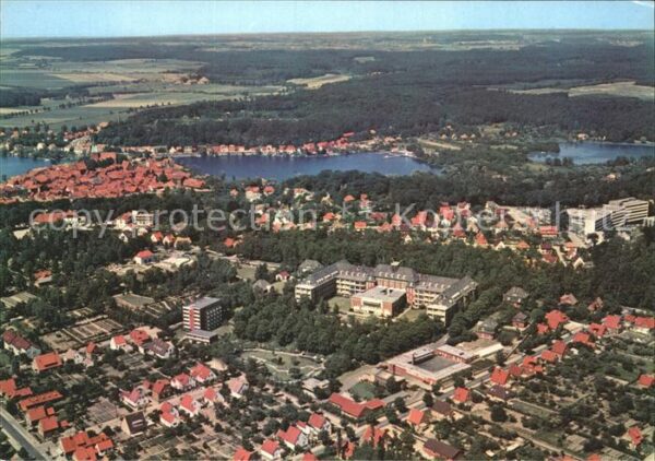 Moelln Lauenburg Fliegeraufnahme