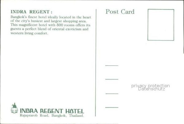Bangkok Indra Regent Hotel – Bild 2