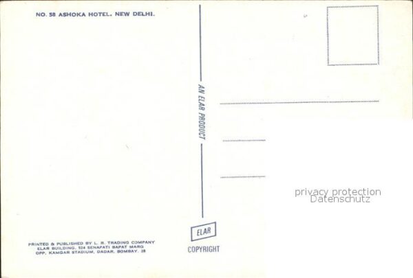New Delhi Ashoka Hotel – Bild 2