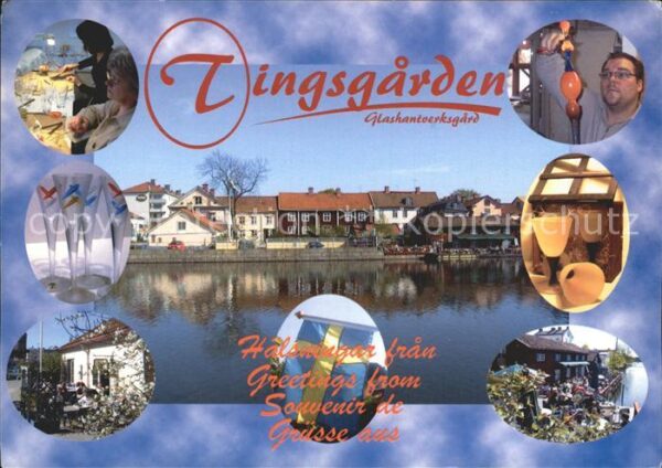 Schweden Tingsgarden Glaskunst