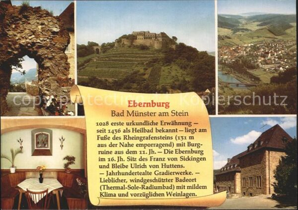 Bad Muenster Stein Ebernburg Ebernburg Restaurant