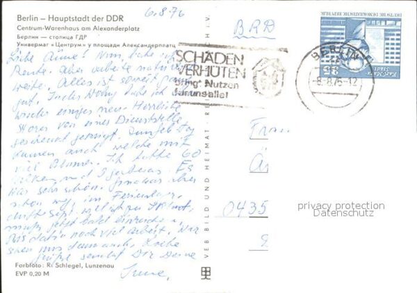 Berlin Centrum Warenhaus am Alexanderplatz Zil – Bild 2