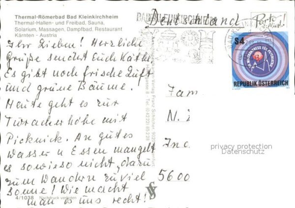 Bad Kleinkirchheim Kaernten Thermalbad Römerbad – Bild 2