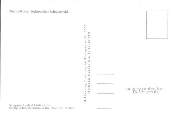Badenweiler Fliegeraufnahme – Bild 2