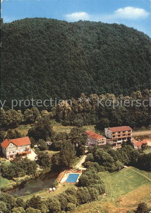 Bergfreiheit Fliegeraufnahme Hotel Pension Die Hardt