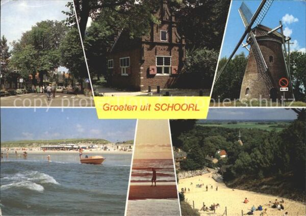 Schoorl Mühle Strand