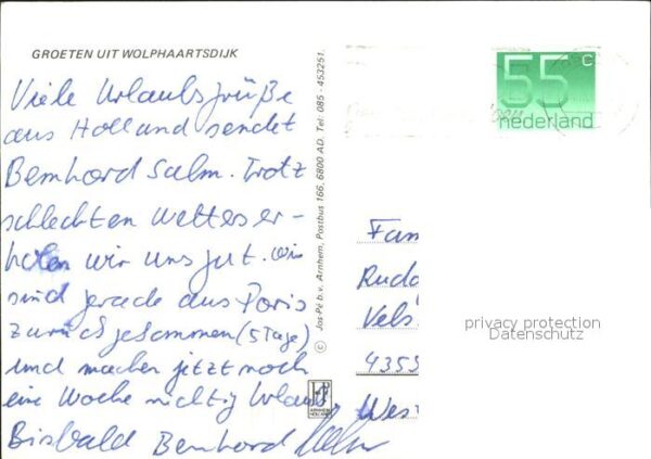 Wolphaartsdijk Goes Zeeland Fliegeraufnahme Hafen – Bild 2