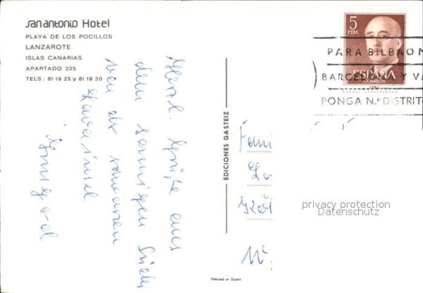 Lanzarote Kanarische Inseln San Antoio Hotel – Bild 2