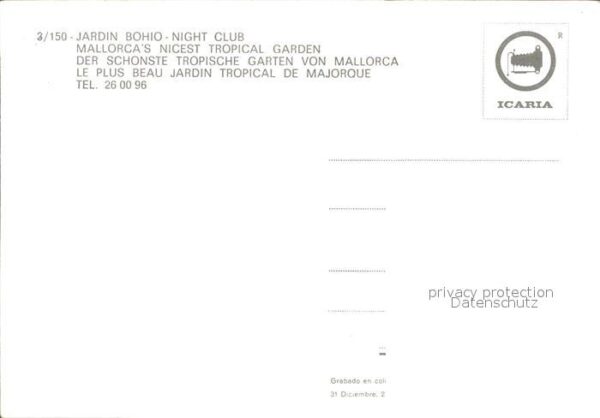 Mallorca Playas Arenal Jardin Bohio Nicht-Club – Bild 2