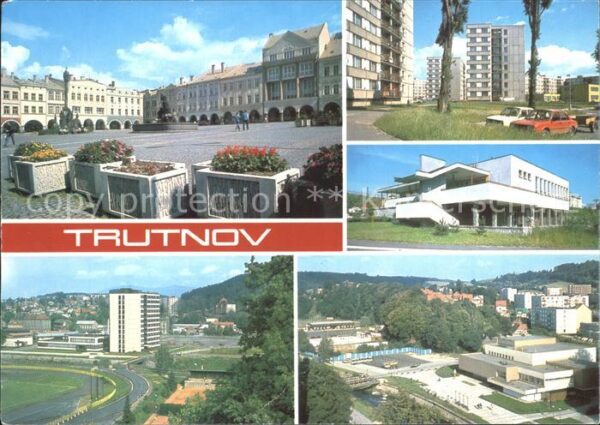 Trutnov Gottwaldovo namesti Sidliste Sestidomi