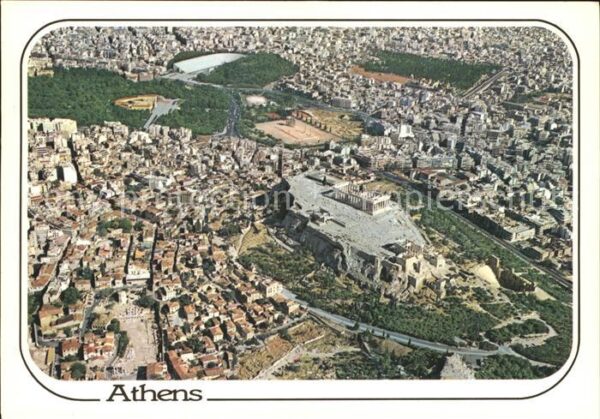 Athens Athen Fliegeraufnahme