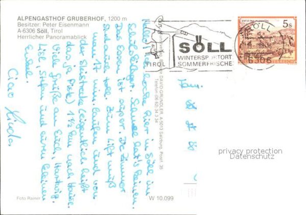 Soell Tirol Alpengasthof Gruberhof Hohe Salve – Bild 2