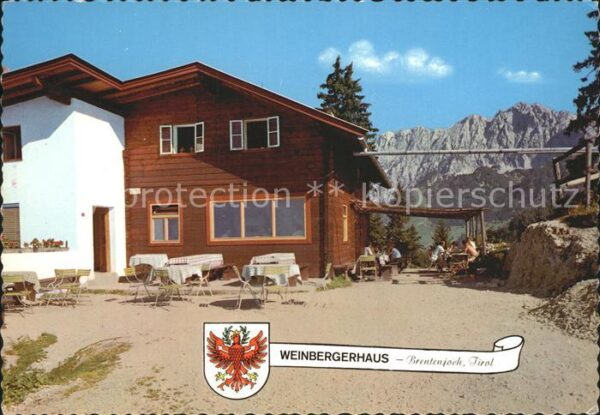 Brentenjoch Weinbergerhaus