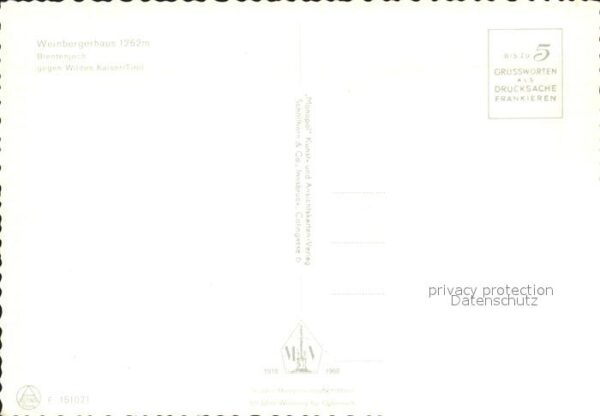Brentenjoch Weinbergerhaus – Bild 2