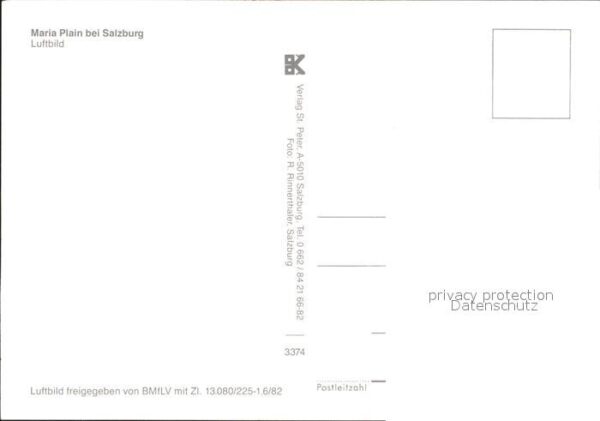 Salzburg Oesterreich Maria Plain Fliegeraufnahme – Bild 2