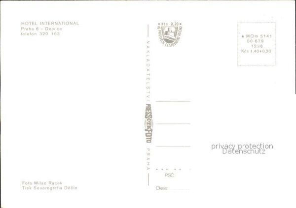 Praha Prahy Prague Hotel International – Bild 2