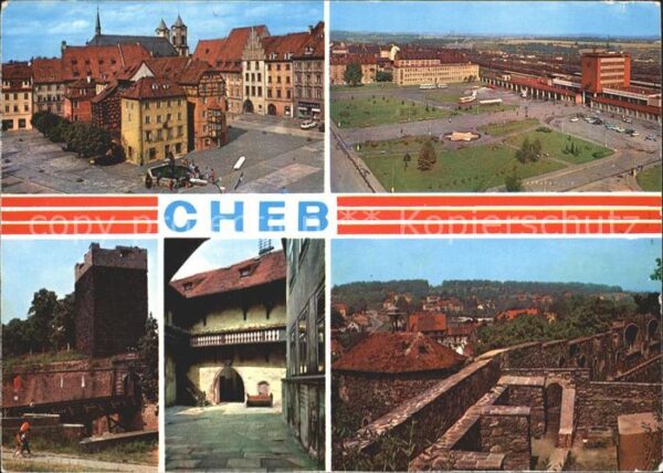 Cheb Eger Spalicek Nadrazi Hrad