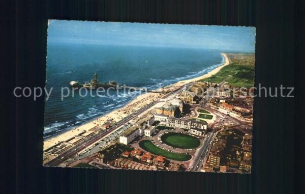 Scheveningen Fliegeraufnahme Promenade